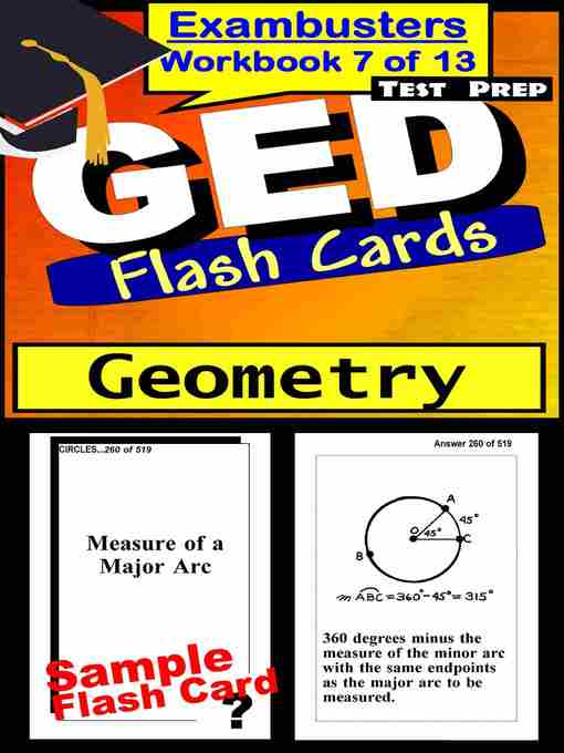 Title details for GED Test Geometry—Exambusters Flashcards—Workbook 7 of 13 by GED Exambusters - Available